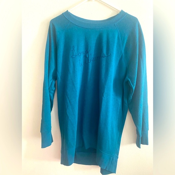 Old Navy Tops - Old Navy Blue Sweatshirt Size Large